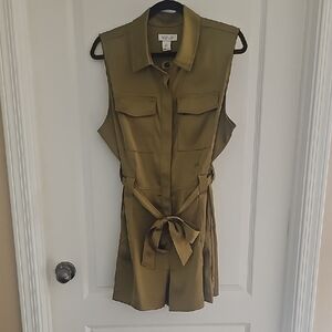 Rachel Zoe Olive Green Romper